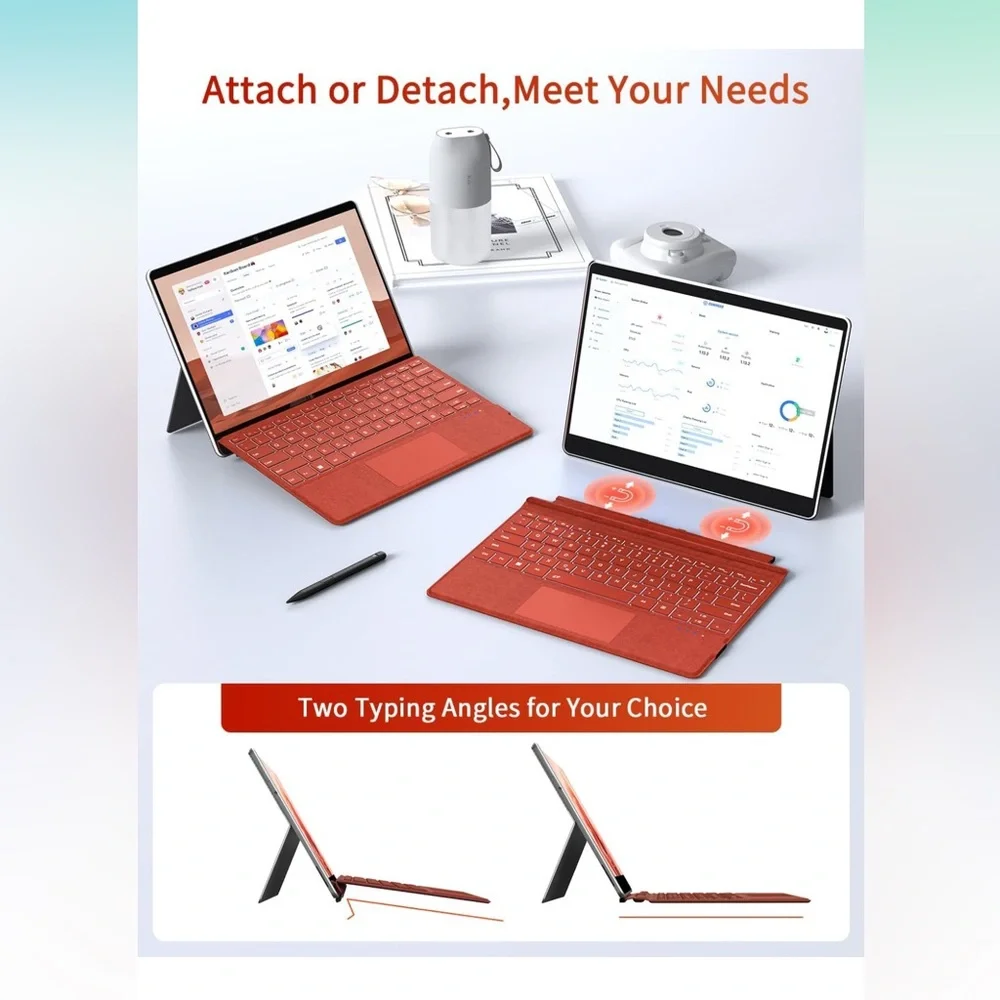 Portable Bluetooth Wireless Keyboard
